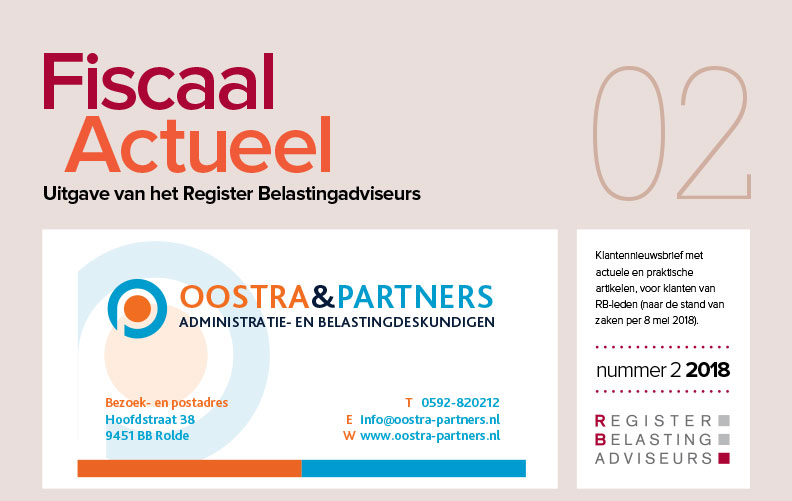 Fiscaal Actueel nr 2 – 2018